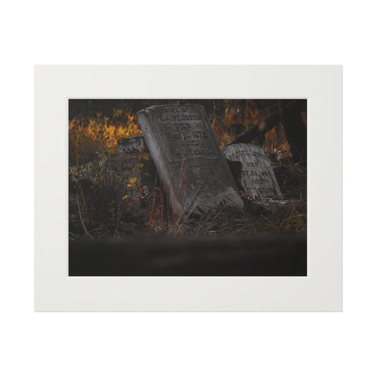 "The Tired Stones" Fine Art Prints (Passepartout Paper Frame)