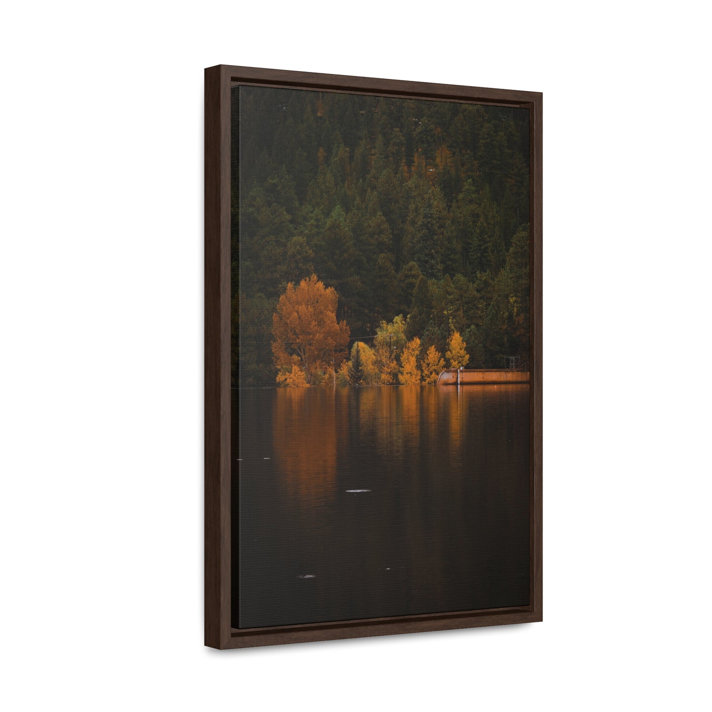 Autumn Reflections Gallery Canvas Wraps, Vertical Frame