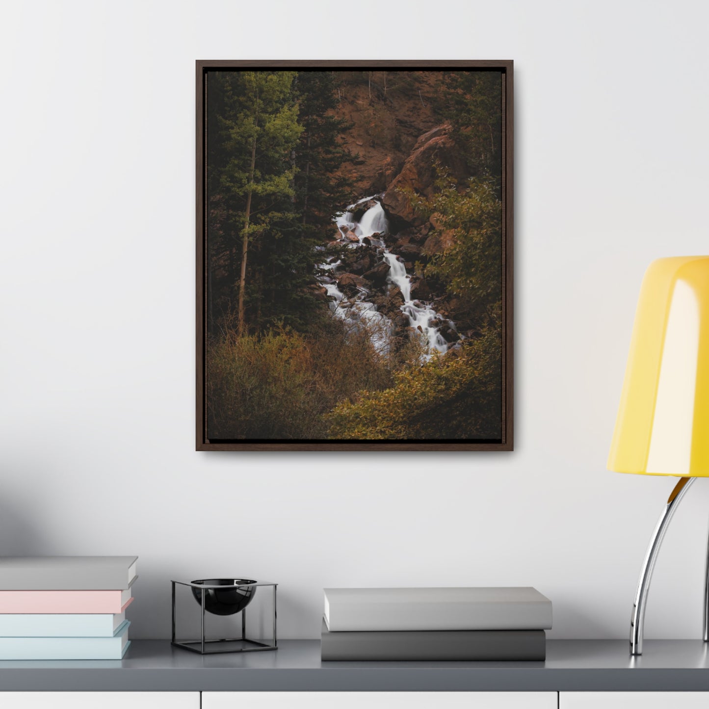 The Falls Gallery Canvas Wraps, Vertical Frame