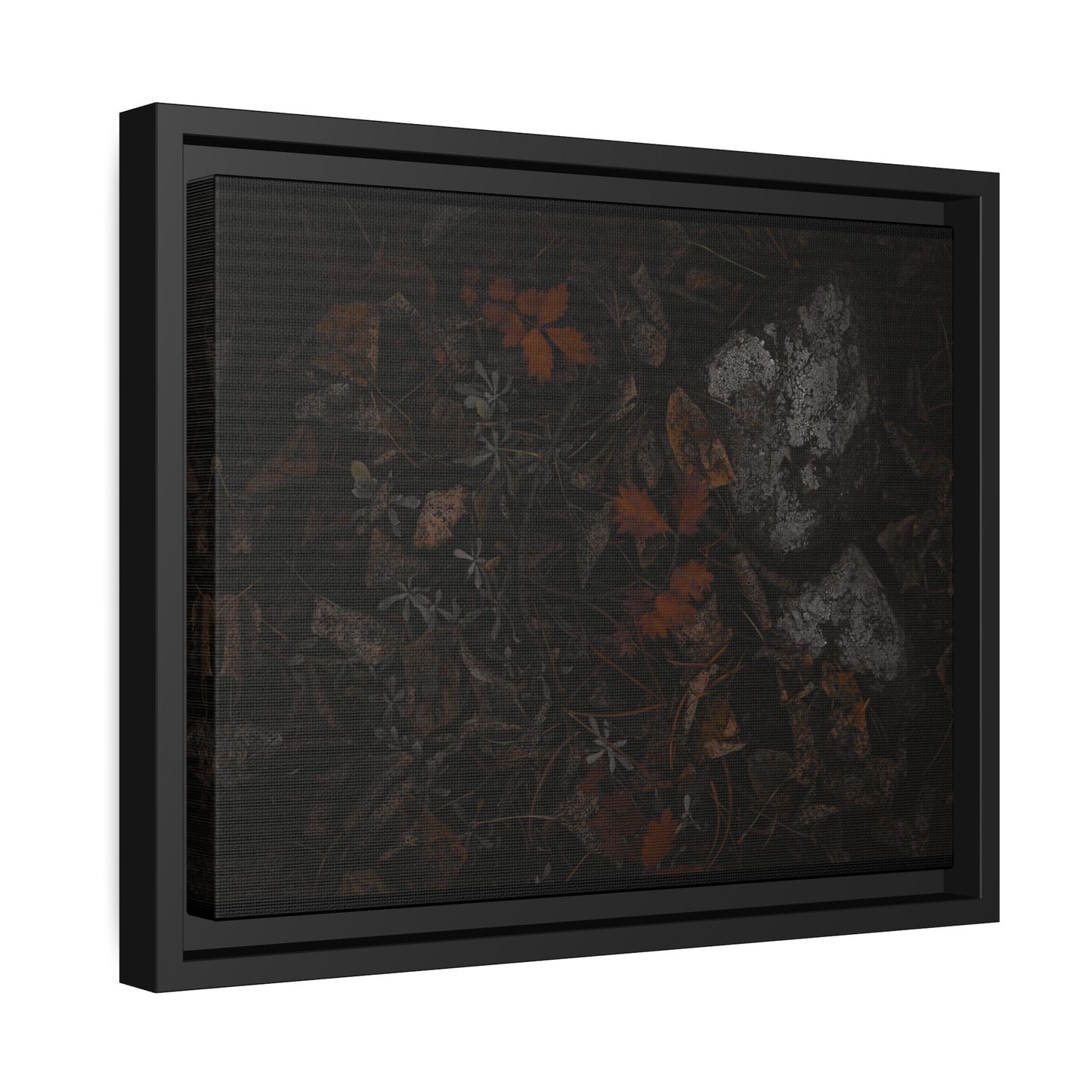 "Autumn's Floor" Framed Canvas