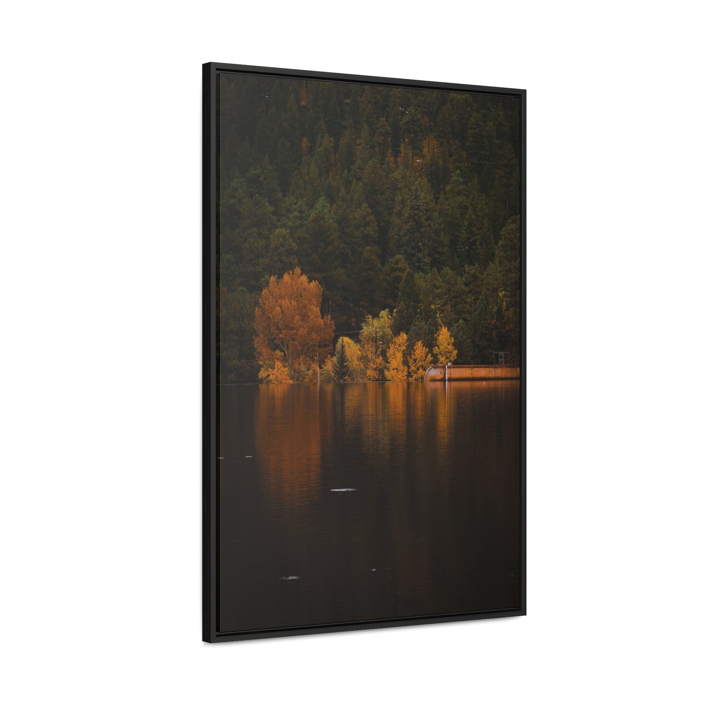 Autumn Reflections Gallery Canvas Wraps, Vertical Frame