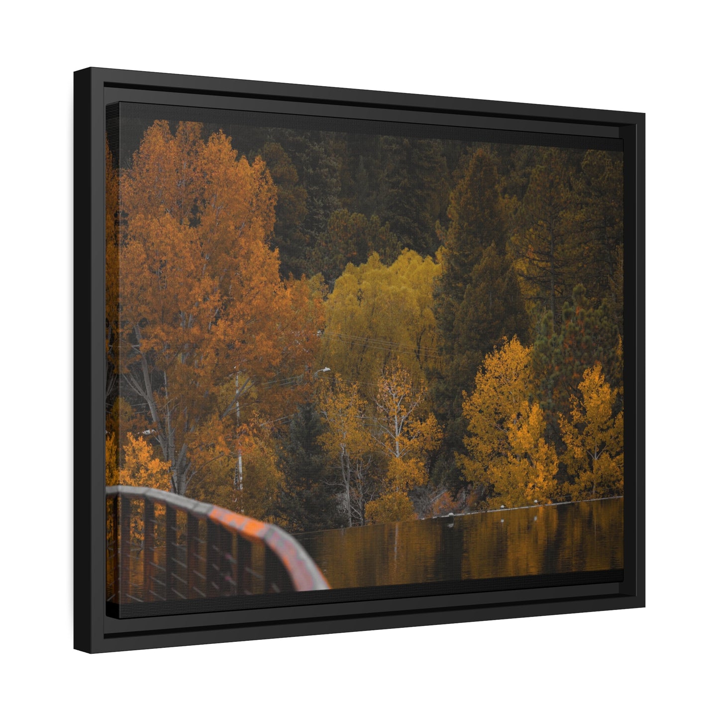 Fall Feelings Framed Canvas