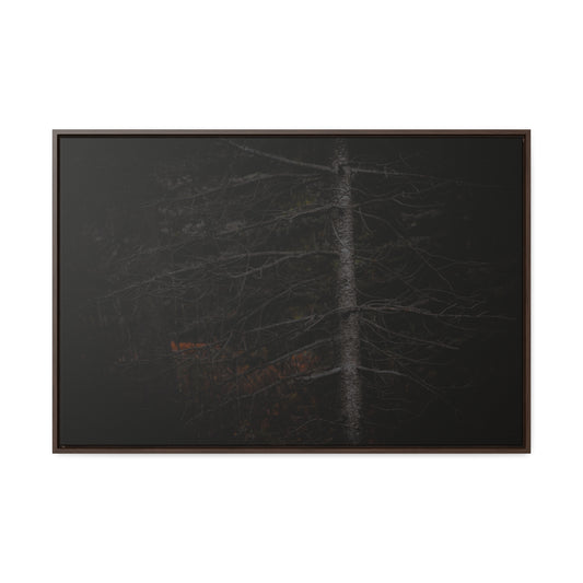 Beauty in Darkness Framed Gallery Canvas