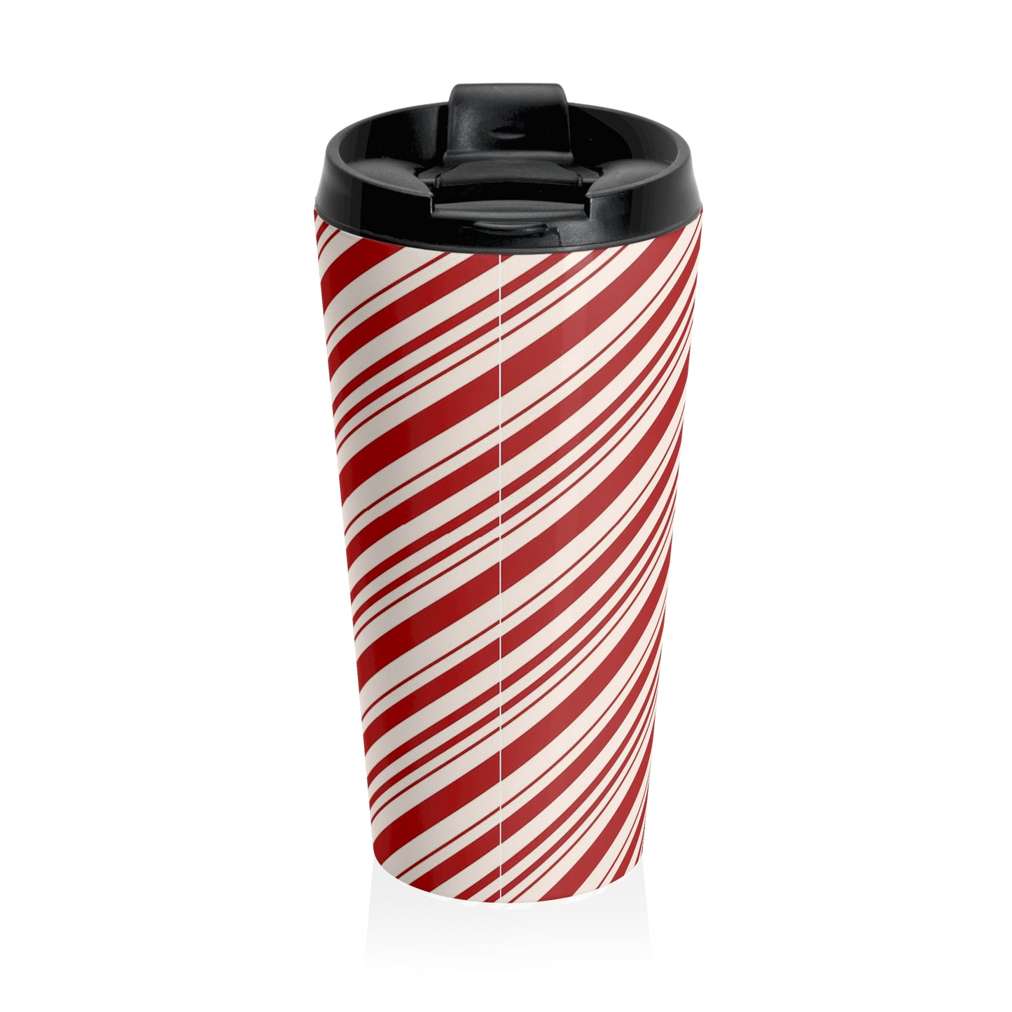 "Holly Jolly Time" Stainless Steel Travel Mug