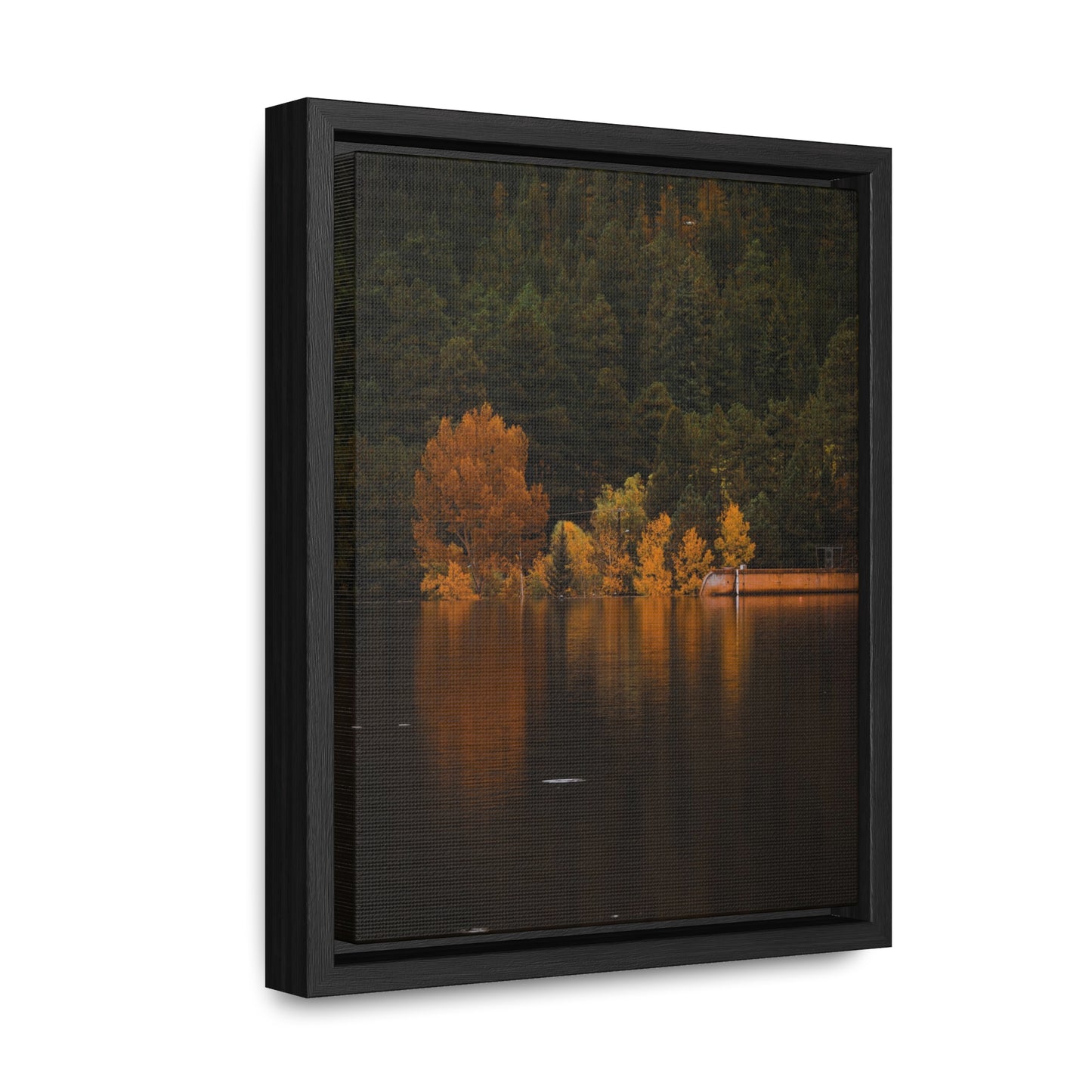 Autumn Reflections Gallery Canvas Wraps, Vertical Frame