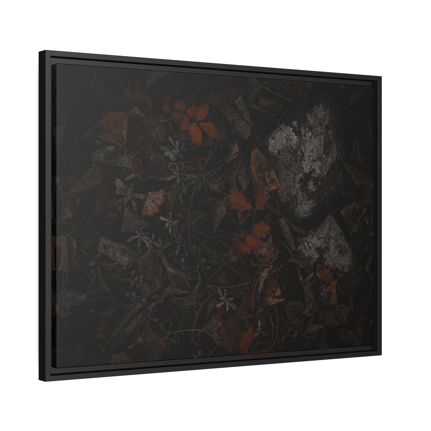 "Autumn's Floor" Framed Canvas