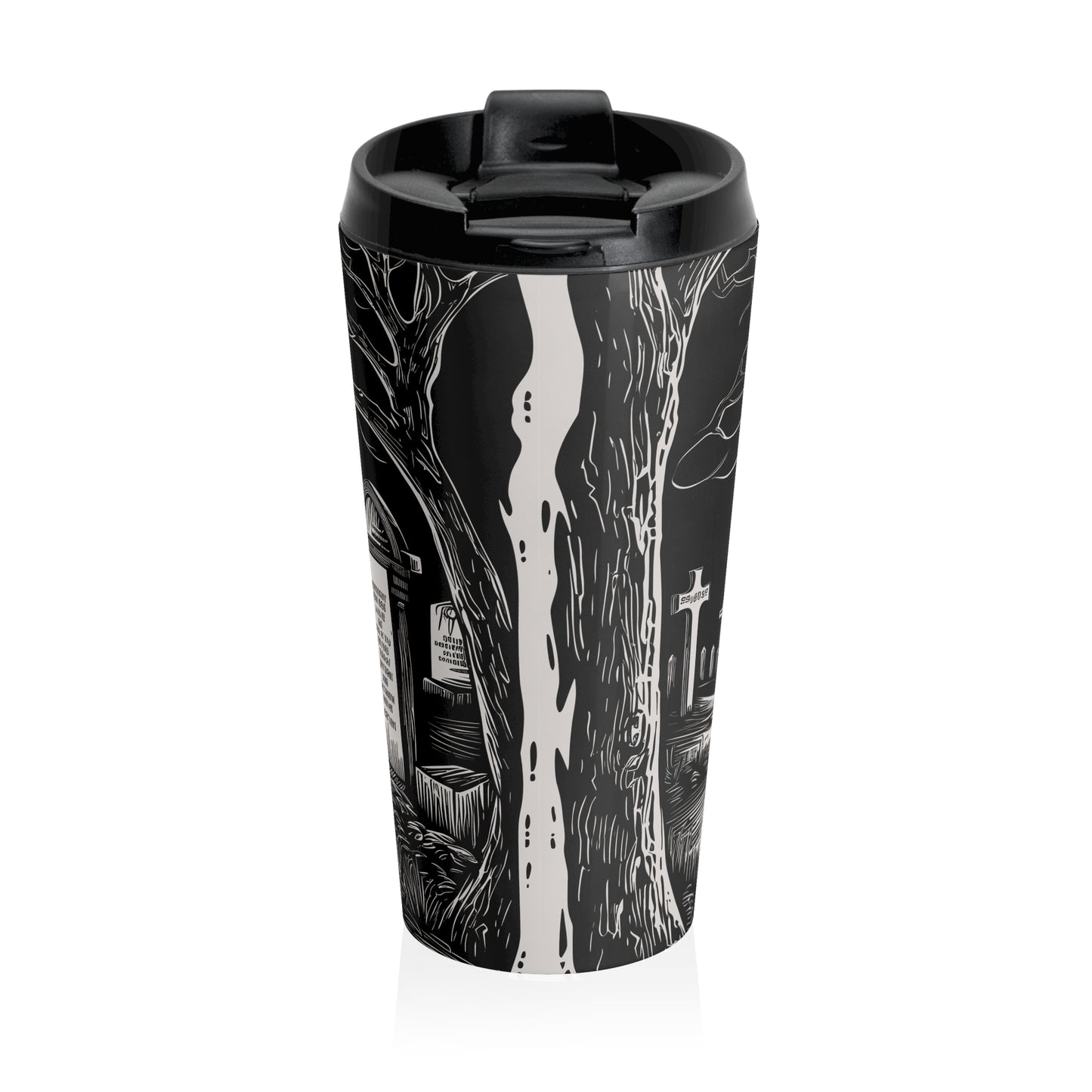 "A Casual Stroll" Stainless Steel Travel Mug