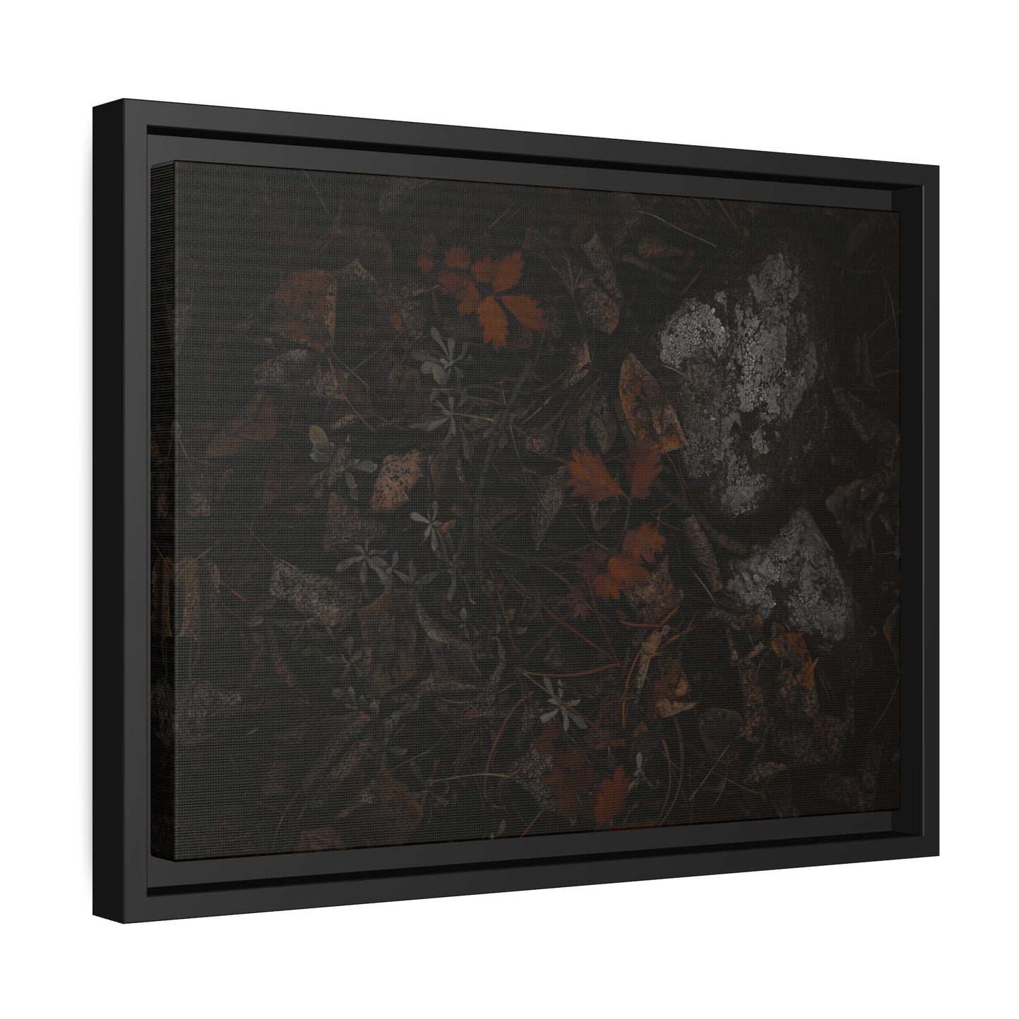 "Autumn's Floor" Framed Canvas