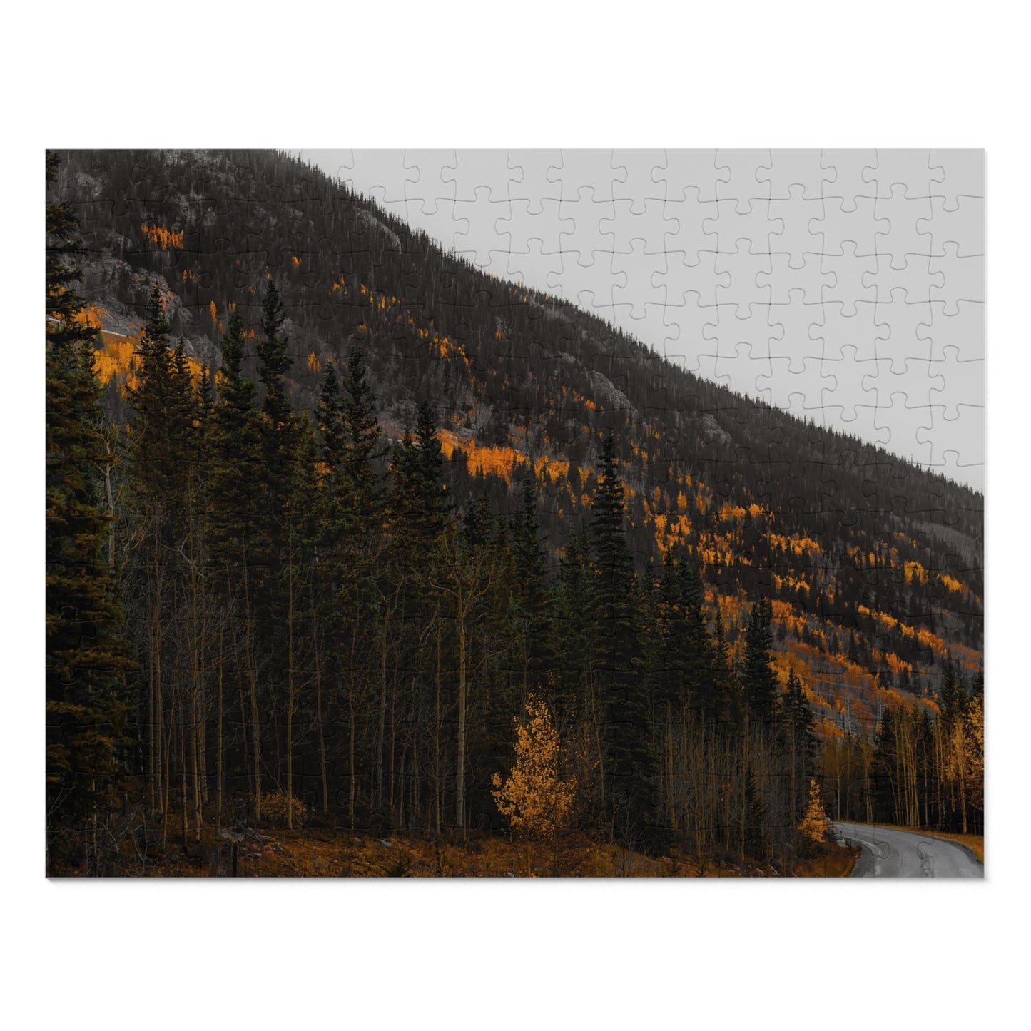 "Lonely Road" Jigsaw Puzzle (30, 110, 252, 500,1000-Piece)