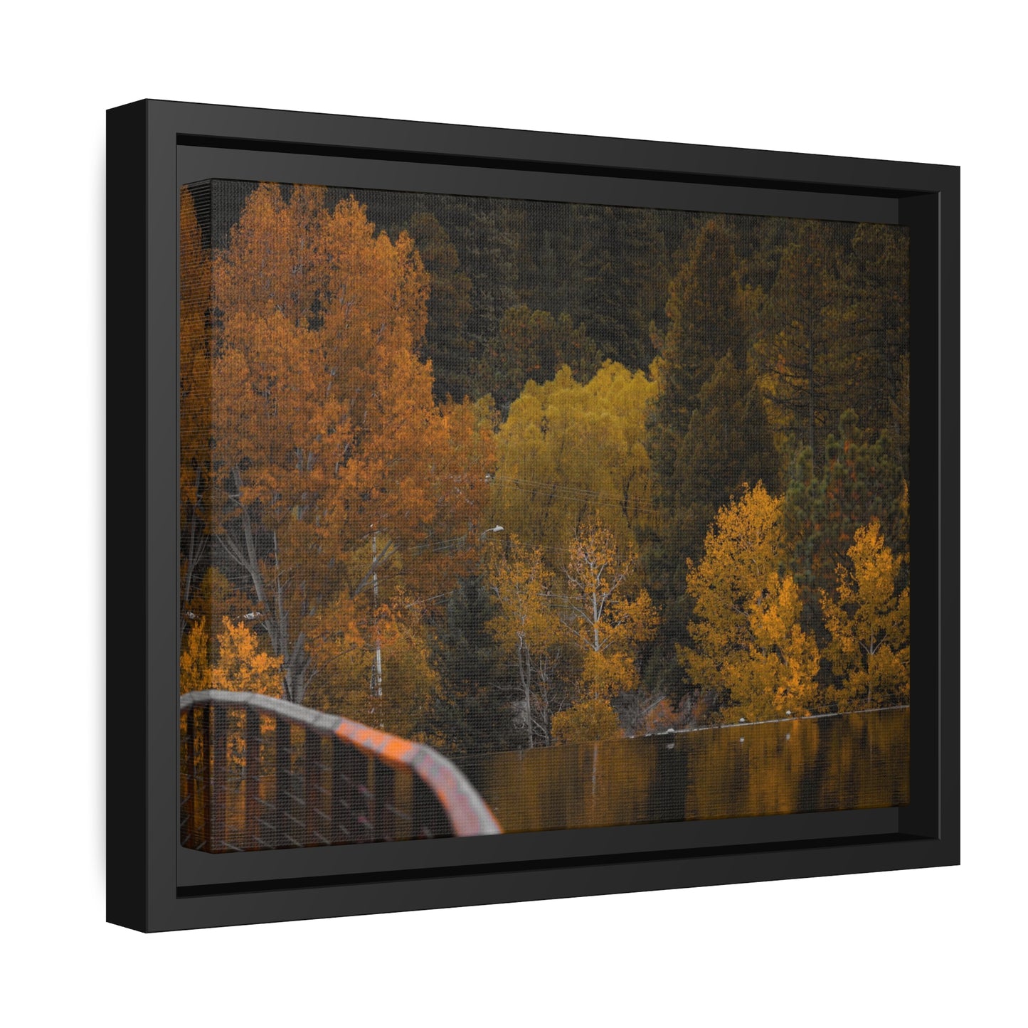 Fall Feelings Framed Canvas