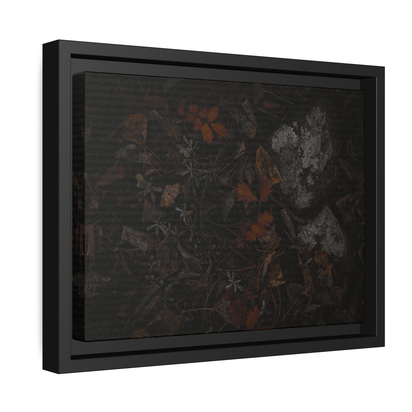 "Autumn's Floor" Framed Canvas