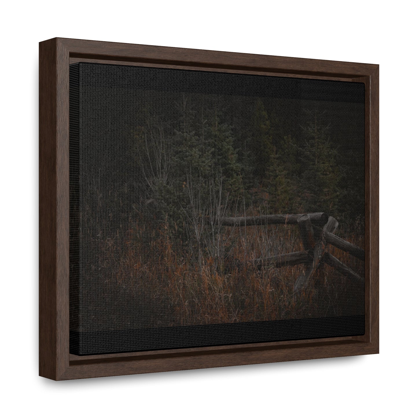 Countryside Forest Framed Gallery Canvas