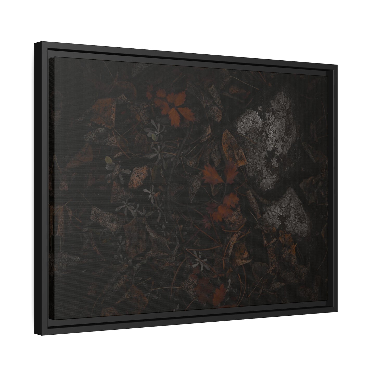 "Autumn's Floor" Framed Canvas