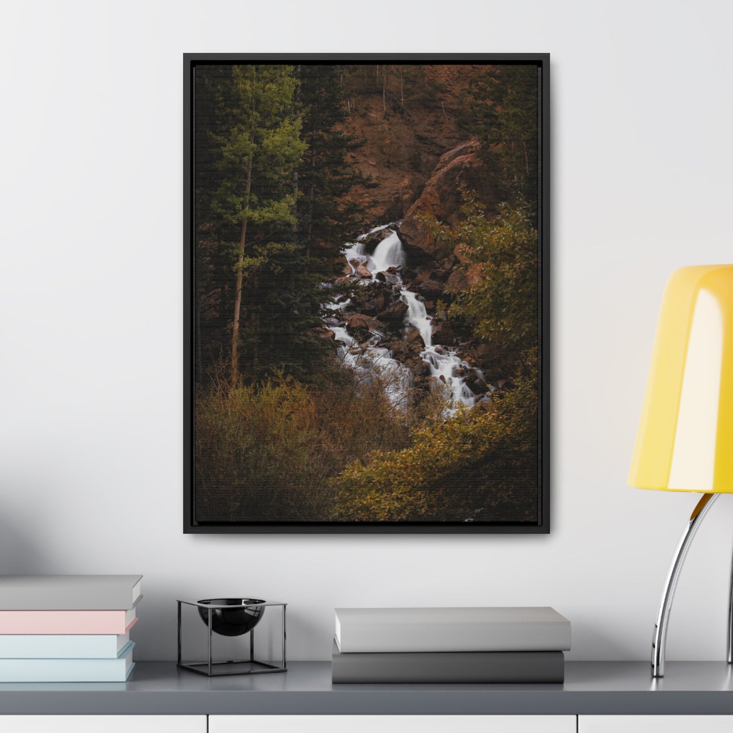 The Falls Gallery Canvas Wraps, Vertical Frame