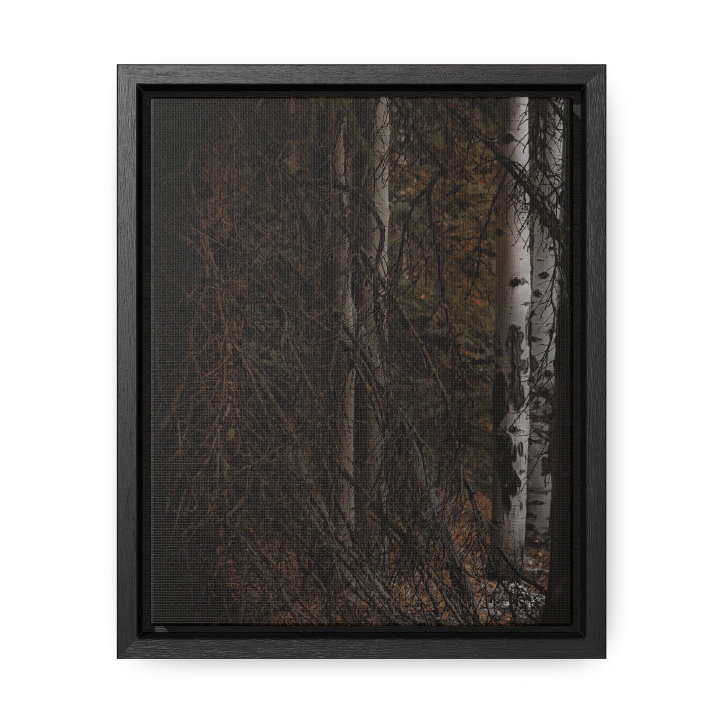 The Dark Forest Gallery Canvas Wraps, Vertical Frame