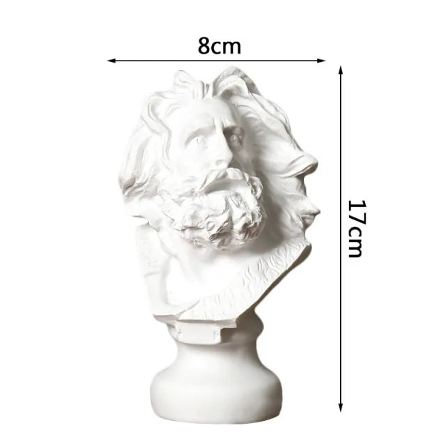 Moody Mortals Bust Vase