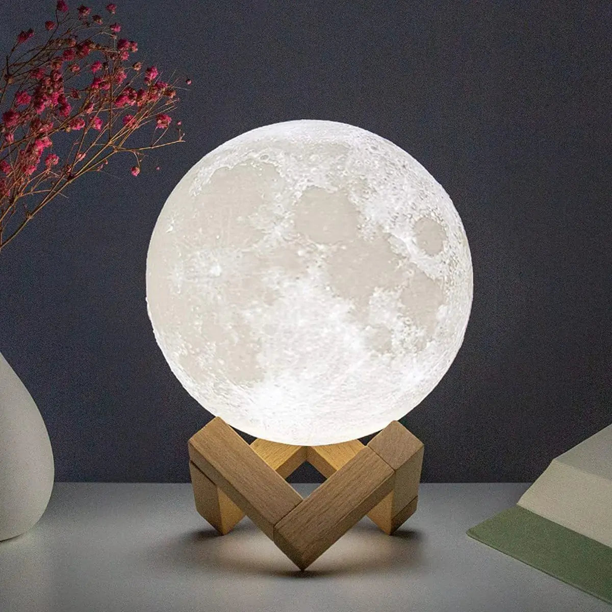 Moody Mortals LED Battery Moon Lamp