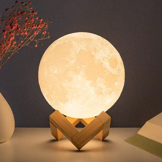 Moody Mortals LED Battery Moon Lamp